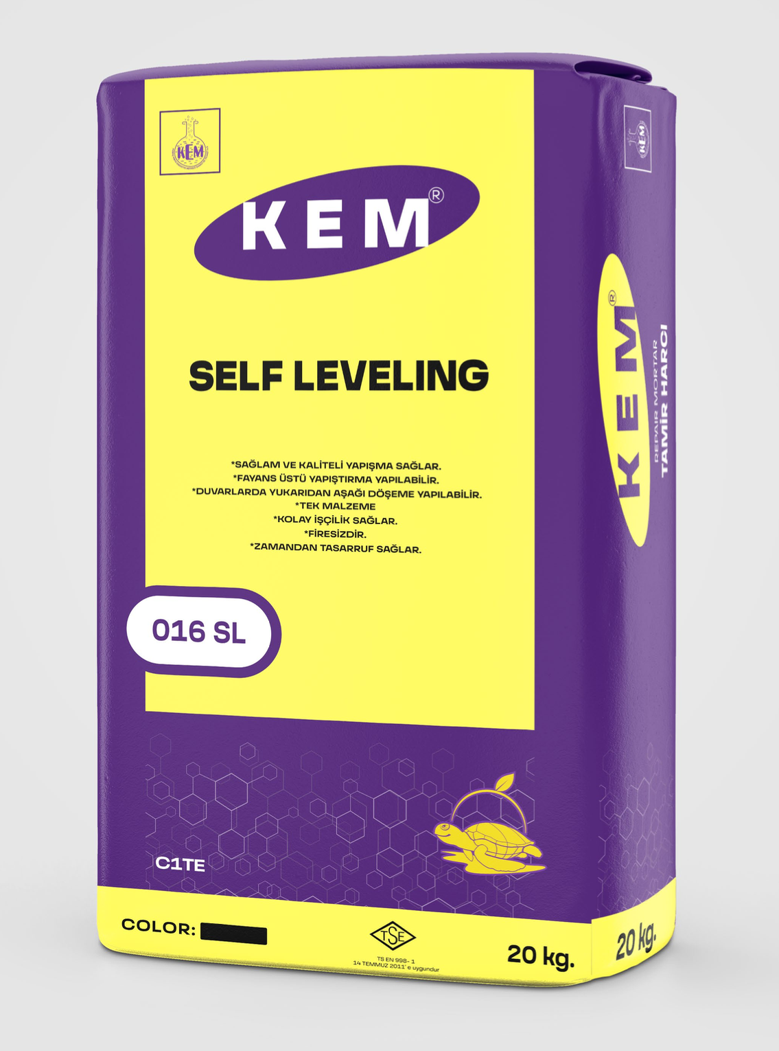 016 SL KEM Self Leveling Tesviye Harcı