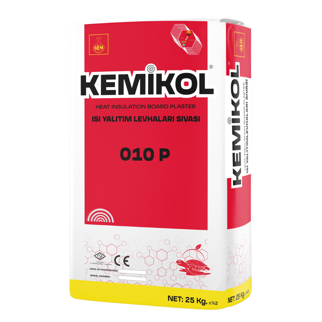 010 P-G KEMİKOL Isı Yalıtım Plaka Sıvası (İç/Dış)