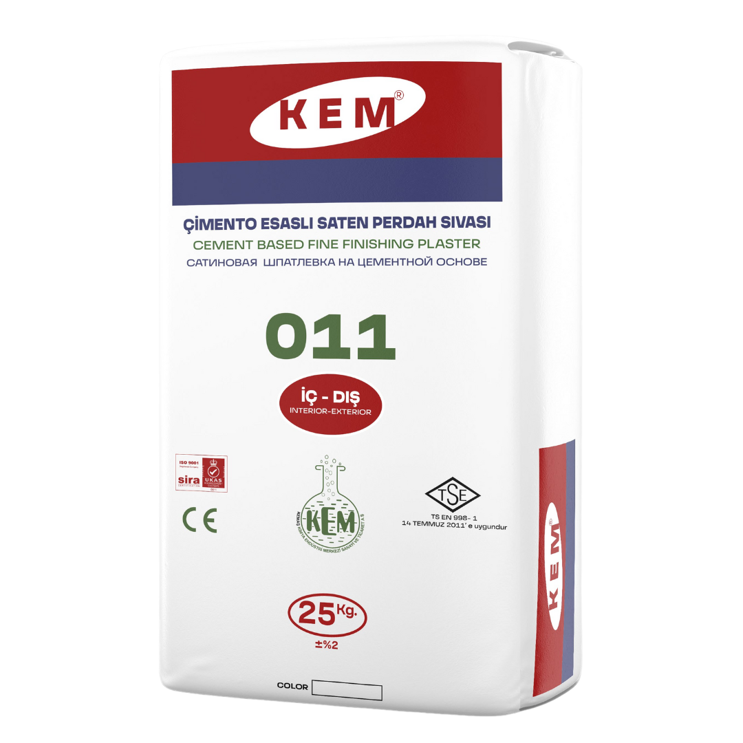 011 B KEM Saten Sıva (İç/Dış)