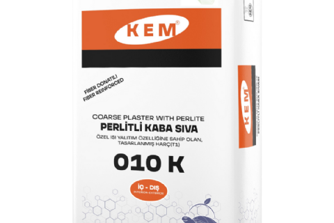 010 K-G KEM Elyaf Donatılı Kaba Sıva (İç/Dış)