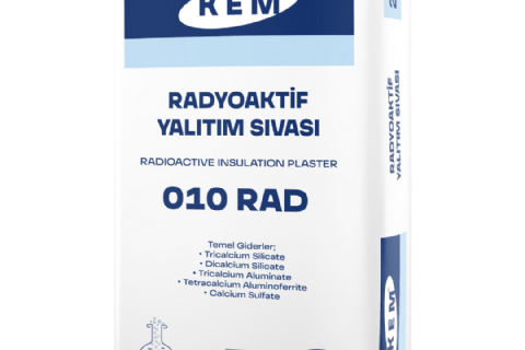 010 RAD KEM Radyoaktif Yalıtım Sıvası