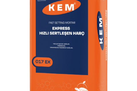 017 EX KEM EXPRESS Hızlı Sertleşen Harç